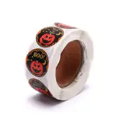 Halloween Pumpkin Decor Labels Seal Stickers DIY Gift Paper Sticker