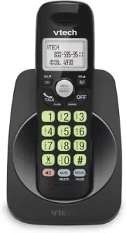 Vtech DECT 6.0 Cordless Phone - Big Buttons, Caller ID, 1000Ft Range