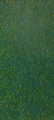 Australian Aboriginal Painting Aboriginal Dot Painting Grass Seed Barbara Weir