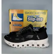 Skechers Shoes Men's 8 Black Glide Step Pro Machine Walk Casual Comfort NEW$100