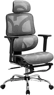 [Artiss] Ergonomic Office Chair, Mesh Computer Desk Chairs with Tilt Adjustment and Adjustable Seat Height