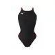 【MIZUNO 美津濃】SWIM 女連身泳衣-泳裝 游泳 海邊 競賽 美津濃 黑紅(N2MA826196)