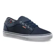 VANS Chukka Low (Totem) Navy White Sneakers MEN'S 7 WOMEN'S 8.5
