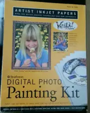 Strathmore DIGITAL PHOTO PAINTING KIT Paper and Software Digital Photos to Art