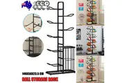 Basketball Soccer Storage Rack Sport Ball Organizer Ball Holder Display Stand With Basket