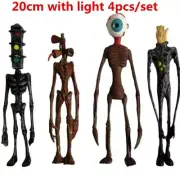 20cm Model Collectible Siren Street Lamp Head Sirenhead Figurine Urban Legend