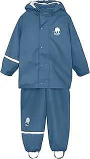[Celavi] Baby Boys Two-Piece Rain Suit in Many Colours Rain Jacket
