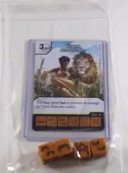DC Dice Masters Justice League * VIXEN * Set RARE UNCOMMON CUR + 4 DICE