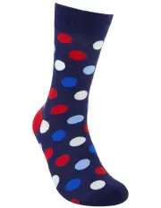 [Foot-ies] Coloured Dots Organic Cotton Sock in Multi