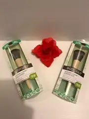 2-ECOTOOLS Wonder Cover Complexion Cosmetic Brush 1601 Wet or Dry 1,000 Bristles