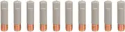 10pcs MB15AK Welding Nozzle Tips Coating Protect M6 Gas Nozzle Tip 1.0mm MIG Welding Tool Parts