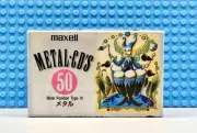 MAXELL METAL CD'S 50 TYPE IV BLANK CASSETTE TAPE (1) (SEALED)