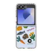 Galaxy Z Flip6 Clear Case Things around me