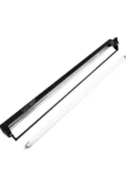 REPTI ZOO T5 HO UVB Lighting Kit, Desert 10.0 Terrarium Hood 48in Inclosures