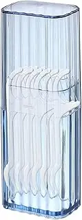 Pick Dispenser, Clear Acrylic Storage Box Canister, Cotton Swab Holder, Travel Swab Case, Cotton Swab Holder Qtip Cotton Bud, Swab Storage Box Container With Lid For Floss Pick, Hair Accessories