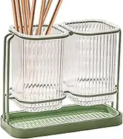 Kitchen Chopstick Holder,Modern Cooking Utensil Organizer | Household Accessories, Clear Kitchen Organizer, Spatula Tool Storage For Cabinets