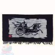 Chinese Folk Art Home Wall Hanging Batik Tapestry - The Chariot Go On Patrol