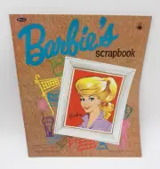 Vintage New Barbie's Scrapbook 11" by 13" Whitman Mattel 1964 Unused
