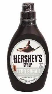 Hershey's Zero Sugar Genuine Chocolate Syrup 17.5 oz Hersheys