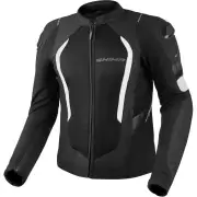 Mesh Pro 2.0 Black White Textile Motorcycle Jacket