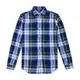 Polo Ralph Lauren RL 熱銷刺繡小馬長袖襯衫(CLASSIC FIT)-黃白綠灰藍格紋色