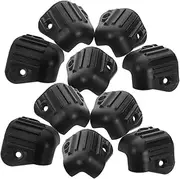 JOINPAYA Sturdy Plastic Guitar Corner Protectors 10pcs Box Corner Guards Easy to Install Speaker Edge Protectors Protect Your Equipment
