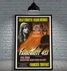 FAHRENHEIT 451 1966 FRAMED MOVIE POSTER PRINT CINEMA A1 & 60X40CM