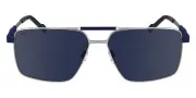 Zeiss ZSS Sunglasses Men Ruthenium/Blue 59mm New 100% Authentic