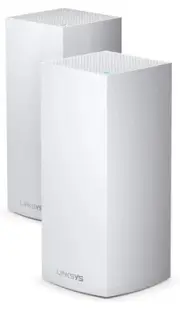 Linksys MX10600 Velop AX5300 Tri-Band Whole Home WiFi 6 System - White (2-Pack)