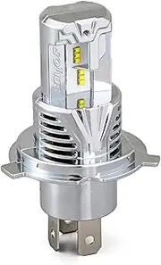 Daytona BELLOF 35479 Motorcycle LED H4 Headlight Bulb, 2500 Lumens, Precious Ray Z2, 4500K (Light Bulb Color)