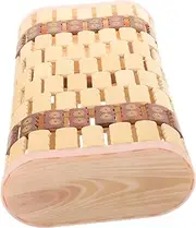 FUNOMOCYA Sauna Pillow Spa Head Pillows Sauna Room Accessories Cervical Pillows Summer Pillows Mahjong Accessories Bamboo Pillow Home Supplies Neck Rest Pillow Household Pillows Khaki Elder