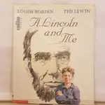 二手書📗英文繪本A. LINCOLN AND ME//TED LEWIN//傳記