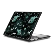 MacBook Pro 14-inch (M1 - M4) Impact Case Fish Abyssal Monster and bioluminescent Sea Creatures on Deep Ocean Zone