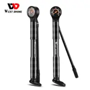 Portable Bike Bicycle Hand Air Pump Tire Inflator Schrader Presta Valve AV FV