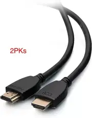 2PK-C2G 6ft High Speed HDMI Cable with Ethernet 4K 60Hz