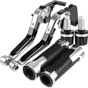 Clutch Brake Lever for Y&amaha Tricity125 2019-2022 Motorcycle Brake Lever Clutch Control Lever Set Handle Lever Handlebar Grips Parts