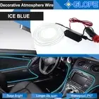 EL Wire 3M Neon Cold Light LED Lamp Flexible Rope Tube LED Strip Party Car Decor