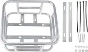 CAQYPVH Bicycle Basket, Bicycle Basket, Accessory Storage at The Back, Bicycle Luggage Rack in The Back, Bicycle Storage Basket for Sports, Outdoor, Travel