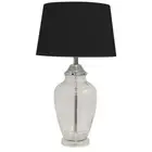 ADDISON TABLE LAMP BLACK DESK BEDSIDE READING LIGHT 41X67CM