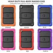 Tablet Case Cover For Samsung Galaxy Tab A9 8.7 A8 10.5'' A7 Lite 8.7'' A7 10.4'' A 8.0 A9 Plus 11 Portable Armor Defender Rugged Protective with Adjustable Ki