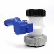 IBC Tote Tank Adapter 75mm Butterfly Valve Acid Resistance Alkali Resistance