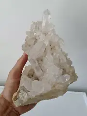 Quartz Cluster (A Grade) Natural Himalayan Crystal (180x150mm) Q005