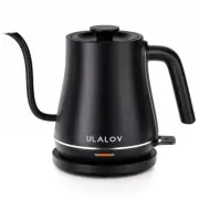 Ulalov Electric Kettle 1L Gooseneck Water Kettle Quick Heating for Pour Over Cof