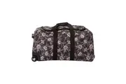Billabong Check In Travel Bag Womens in Black White