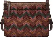 [FOSSIL] Women's Brown Leather Taryn Crossbody Bag