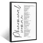 Maya Angelou Quotes Wall Art Phenomenal Woman Wall Art Inspirational Quotes W...