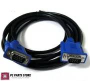 6FT VGA Male to Male 15pin Blue Computer Monitor Projector Video Display Cable