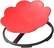 Generic Kids Swivel Chair Balance Toy Sensory Swivel Chair Rotating Stool for Kids Children, Red