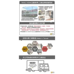 Ari工業風木心板3.5尺書桌+二抽活動櫃A005-205+206