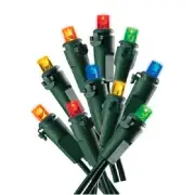 (6) ea Holiday Wonderland 47921-88A 70 ct MULTI Micro LED Christmas Light Sets
